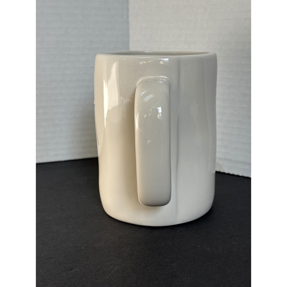 Rae Dunn TEA Mug Artisan Collection by Magenta Ivory Ceramic Farmhouse Cup - Picture 2 of 6